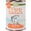 Lukullus Menu Gustico - Salmone con Carote, Erba Medica e Spinaci - 6 x 400 g