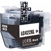 BROTHER CARTUCCIA COMPATIBILE PER BROTHER LC422BKXL LC-422BK XL NERO 3000 PAGINE