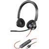 Hp Cuffie Hp Poly Blackwire 3325 stereo USB-A 3.5mm Nero [76J20AA]