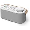 Sony SRS-LSR200, Speaker TV Portatile Wireless di Sony per non Udenti e Anziani, Bianco (SRSLSR200.CE7), Taglia Unica