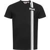 Lonsdale Inverbroom T-Shirt per Il Tempo Libero, Nero/Bianco, XXXL Uomo