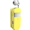 MoreChioce Cuffie Bluetooth 5.0, Auricolare Bluetooth Senza Fili Retrattile Cuffie Auricolari con Cancellazione del Rumore Cuffie Wireless Auricolari Cuffie Bluetooth nell'orecchio,10m,Giallo,k53