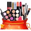 ATB-GIFT Kit per Trucco 16pcs - Set Pennelli e Cosmetici Completo per Occhi e Labbra - Per Adolescenti e Donne