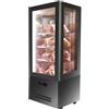 D.L. SERVICE Vetrina frollatura - N. 1 porta - N. 4 lati vetrati - cm 62 x 67 x 225 h