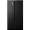 Hisense - Frigorifero Americano Side By Side RS677N4AFC Classe C Capacità 519 Litri Colore Nero