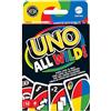 Mattel Games-UNO All Wild, Gioco di Carte per Famiglie e Bambini 7+ Anni, HHL33