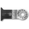 FEIN BIM E-Cut Lama da taglio di precisione, Conf.5 pz., Larghezza 50 mm, Lunghezza 50 mm, Attacco Starlock, Lama bimetallica con dentatura giapponese su due file