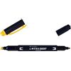 Tombow WA-TC99 - Evidenziatore MONO Edge con zeppa e punta tonda, colore giallo, 180 x 10 x 2 cm