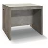 Consolle GAIOLE in legno, finitura grigio cemento 90×45 cm allungabile a 90×295 cm