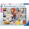 Ravensburger Puzzle 1000 Pezzi, Etichette di Vino, Jigsaw Puzzle per Adulti, Puzzle Ravensburger - Stampa di Alta Qualità