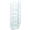 DURABLE - Flexiplus 6 A4, espositore da parete, f.to A4 verticale, 6 comparti,trasparente (cod. #1700008401)