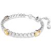 Swarovski Bracciale Swarovski Matrix Tennis Misto Giallo M 5666425 Bracelet Donna Pietre