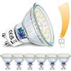 Unikcst Lampadina GU10 LED Dimmerabile 10W Lampadine Equivalente alogeno 100W Lampadina Alogene Luminose 1050Lumen 4500K Bianco Neutro Lampadine LED 230V, 6 Pezzi