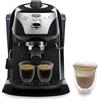 De'Longhi EC221.B macchina per caffè espresso con pompa in Acciaio inoxidabile, 1100W, 1L, nero