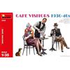 Miniart - 38058 Cafe Visitors 1930-40s, scala 1:35, Plastic Model Kit, Modello in Plastica da Montare, Modellismo