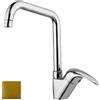 RUBINETTERIA PAFFONI Nettuno due rubinetto cucina tradizionale a bocca alta e girevole codice prod: ND180TF