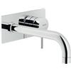 Nobili Live rubinetto lavabo a parete senza piletta codice prod: LV00198CR