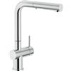 Nobili Live lv00117/2cr rubinetto cucina con doccia estraibile cromato codice prod: LV00117/2CR