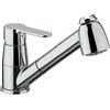 Rubinetteria Paffoni Blu rubinetto cucina con doccia estraibile codice prod: BLU183CR