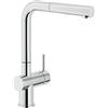 Nobili Live lv00117cr rubinetto cucina con doccia estraibile cromato codice prod: LV00117CR