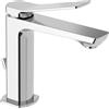 Rubinetteria Paffoni Tilt rubinetto miscelatore lavabo cromato con scarico automatico 11/4G codice prod: TI075CR