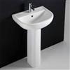 Rak Karla colonna per lavabo bianco lucido codice prod: KAWB00004