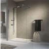 NOVELLINI Lunesh80-1b parete fissa per box doccia codice prod: LUNESH80-1B