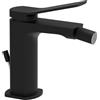 Rubinetteria Paffoni Tilt rubinetto miscelatore bidet nero opaco con scarico automatico 1"1/4G codice prod: TI135NO