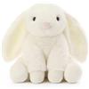 Apricot Lamb - Coniglio Bianco Peluche 20 cm - Giocattolo Morbido per Bambini e Neonati