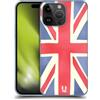 Head Case Designs Union Jack Sognando Londra Custodia Cover dura per Parte Posteriore Compatibile con Apple iPhone 15 Pro Max