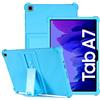 YGoal Custodia per Galaxy Tab A7 10.4 - Leggera Custodia Protettiva Antiurto per Bambini Morbida Silicone Case Cover per Samsung Galaxy Tab A7 T500 2020, Blu