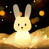 Tremdwoto luce notturna bambini，7 Colore lampada coniglio lampada notturna per bambini，Ricarica USB lampade coniglio bambinis Come decorazione della stanza per bambi, regalo per ragazzi e ragazze
