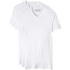 DIM T-Shirt con Scollo a V Ecodim 100% Cotone Uomo x3, Bianco, XL