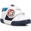 Geox B GISLI Boy C - Scarpe da Ginnastica Baby - Jungen, White/Navy,