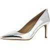 Michael Kors 40R5ALMP1M-040 Alina Flex Pump Donna, Silver EU 39.5