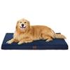 Bedsure Cuscino per Cane Gande - Materassino per Cani Taglia Grande Interno Cuscino Cane Sfoderabile Lavabile 112x81x7,6 cm Blu
