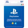 SONY CARD PREPAGATA SONY PlayStation Live Card 50