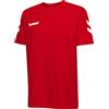 hummel Cotone Hmlgo Maglietta, Uomo, Rosso (Vivo), S