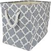 DII Home Essentials Poliestere, Gray Lattice, Medium