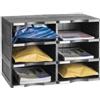 M-Office Atenea Módulo Sostenible Jumbo Producto 100% Reciclado Y Reciclable Seis Compartimentos DIN A4 Compuesto por 2 Bases Y 3 Alturas