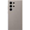 Samsung Vegan Leather Case cover in pelle vegetale per Galaxy S24 Ultra, Taupe