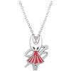 Strike3D Gioco Hollow Knight Hornet Logo The Pale King Figure Portachiavi Collana Gioielli (Collana)