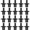 YINETTECH Clip di fissaggio per griglia anteriore dell'auto, 20 pezzi, 171853695A, compatibile con GOLF 1974-1993 TRANSPORTER T25 1984-1992 MK1