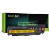 Green Cell Batteria per Lenovo ThinkPad L440 20AS 20AT L540 20AU 20AV T440P 20AN 20AW T540P 20BE 20BF W540 20BG 20BH W541 20EF 20EG Portatile (4400mAh 10.8V Nero)
