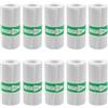 WANGCL 10 Rolls of Thermal Adhesive Sticker Paper 57 x 25 for Mini Thermal Printer Cash Register POS Receipt Inkless Print Black and White Paper Coreless