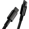 Baseus Cavo USB C [1M] Ricarica Rapida 100W PD QC 4.0, Cavo di Ricarica Tipo-C in Lega di Zinco per iPhone 17 16 15 14 13 Pro Max Air, iPad Air, Galaxy S25 24 23 22, MacBook Pro, Xiaomi, Steam Deck