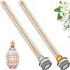 Homefantasy 2 Pezzi Stoppini per Lampada Profumata, Stoppino per Lampada ad Olio, Accessori per Bruciatori di Lampade Catalitiche, Lampada per Oli Profumati Stoppino Bruciatore Catalitico Diffusore Aromaterapia