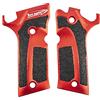 Toni system - Guancette 3D maggiorate con Grip per Beretta 92X (Rosso)