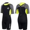 Gogokids Muta Shorty per Bambino Costume da Bagno Neoprene 2.5MM Manica Corta per Sport Acquatici 2-10 Anni