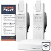 HOMEPILOT - Set iniziale 2 tapparelle smart | Installazione facile, efficienza energetica e comfort | Incluso: 1x Gateway premium, 2x avvolgitori cinghia RolloTron Classic Smart